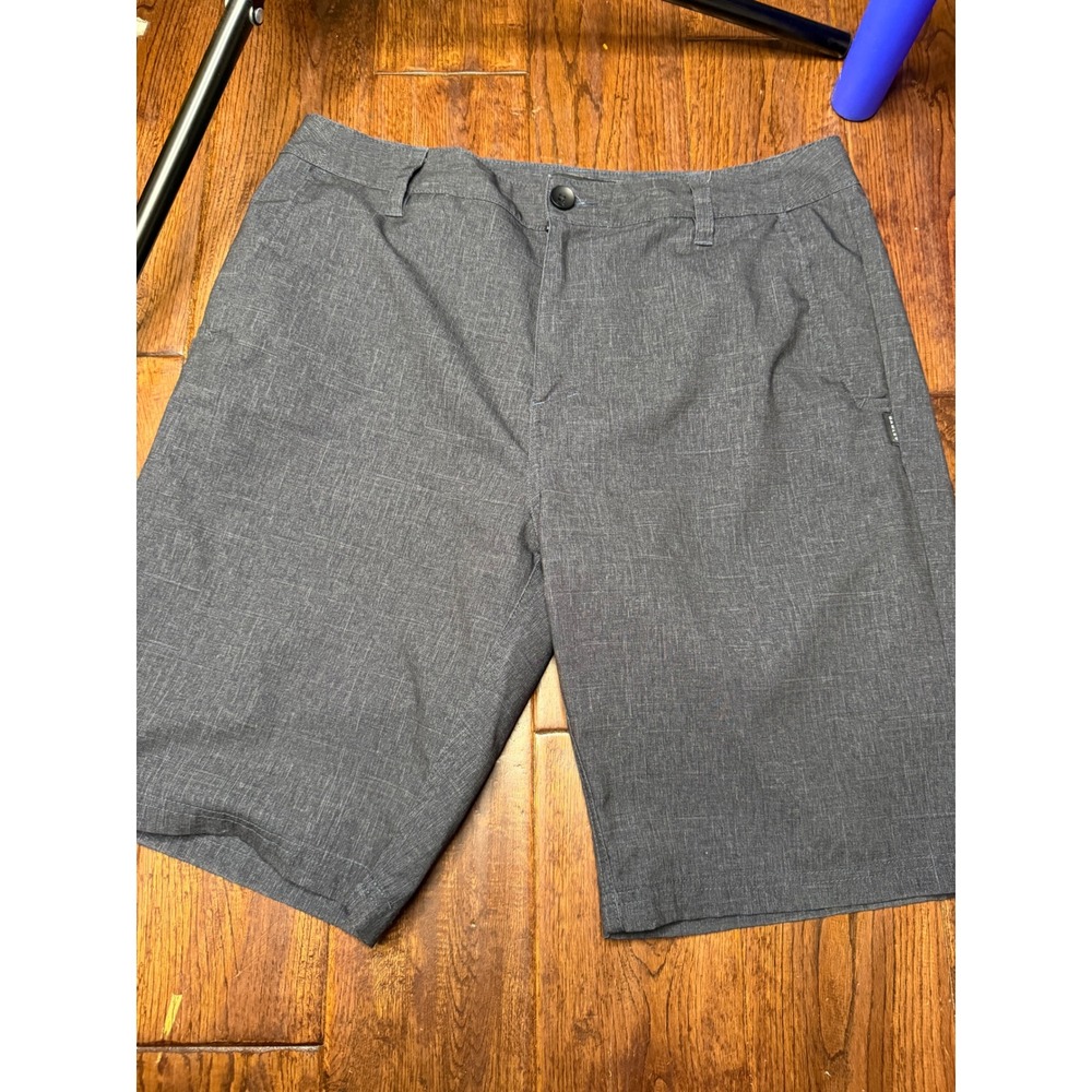 Oakley Mens Hybrid Walk Shorts Heather Gray Regular Fit Casual Size 33